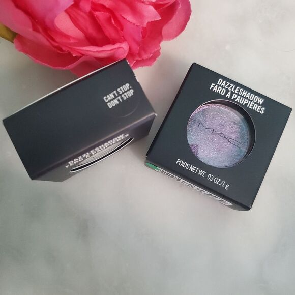 MAC Dazzleshadow Can't Stop Don't Stop Dazzleshadow (Metallic Purple Shimmer) - Picture 13 of 17